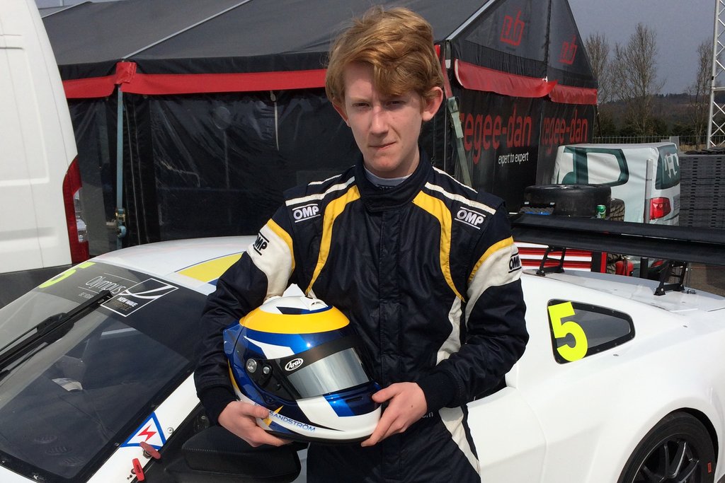 Filip Sandström bliver en af sæsonens debutanter i MASCOT DTC-serien
(Foto: BESA Motorsport)